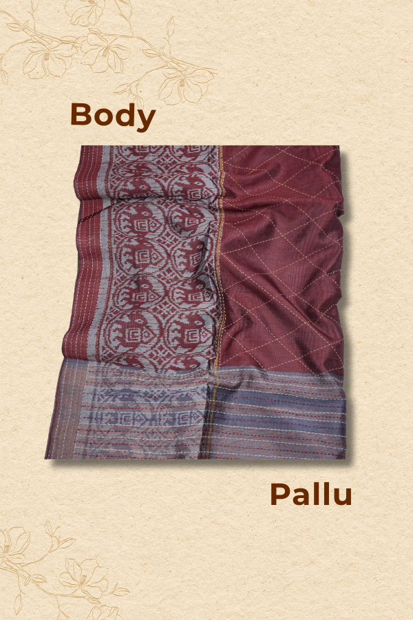 Maroon Mosaic: A Story Handwoven in Tradition WITH KATHA WORK