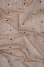 Ivory Tussar Silk Saree with Handwoven Warli Art Pallu