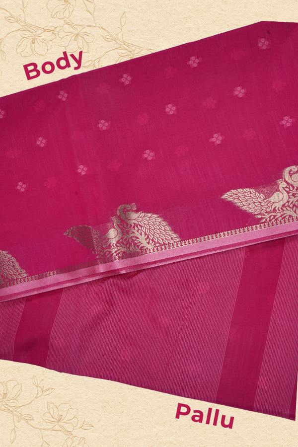 Laal Sutra Raw Silk Saree for festive elegance