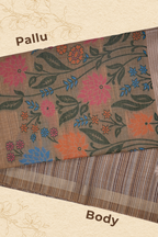 Sunlit Earth – Handcrafted Soft Muga Cotton Saree