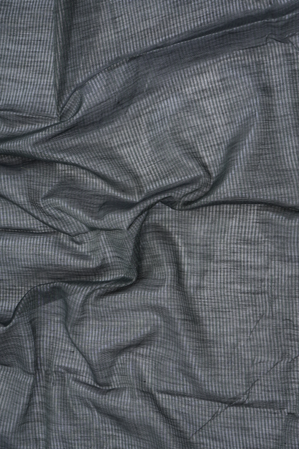 Kahani Forest Whisper Plain Linen Saree for Everyday Elegance