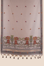 Kahani Royal Elephant Muga Cotton UNSTITCH Dress Material