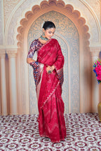 Sindoori Ajrak Katha – Woven Roots, Printed Legacy