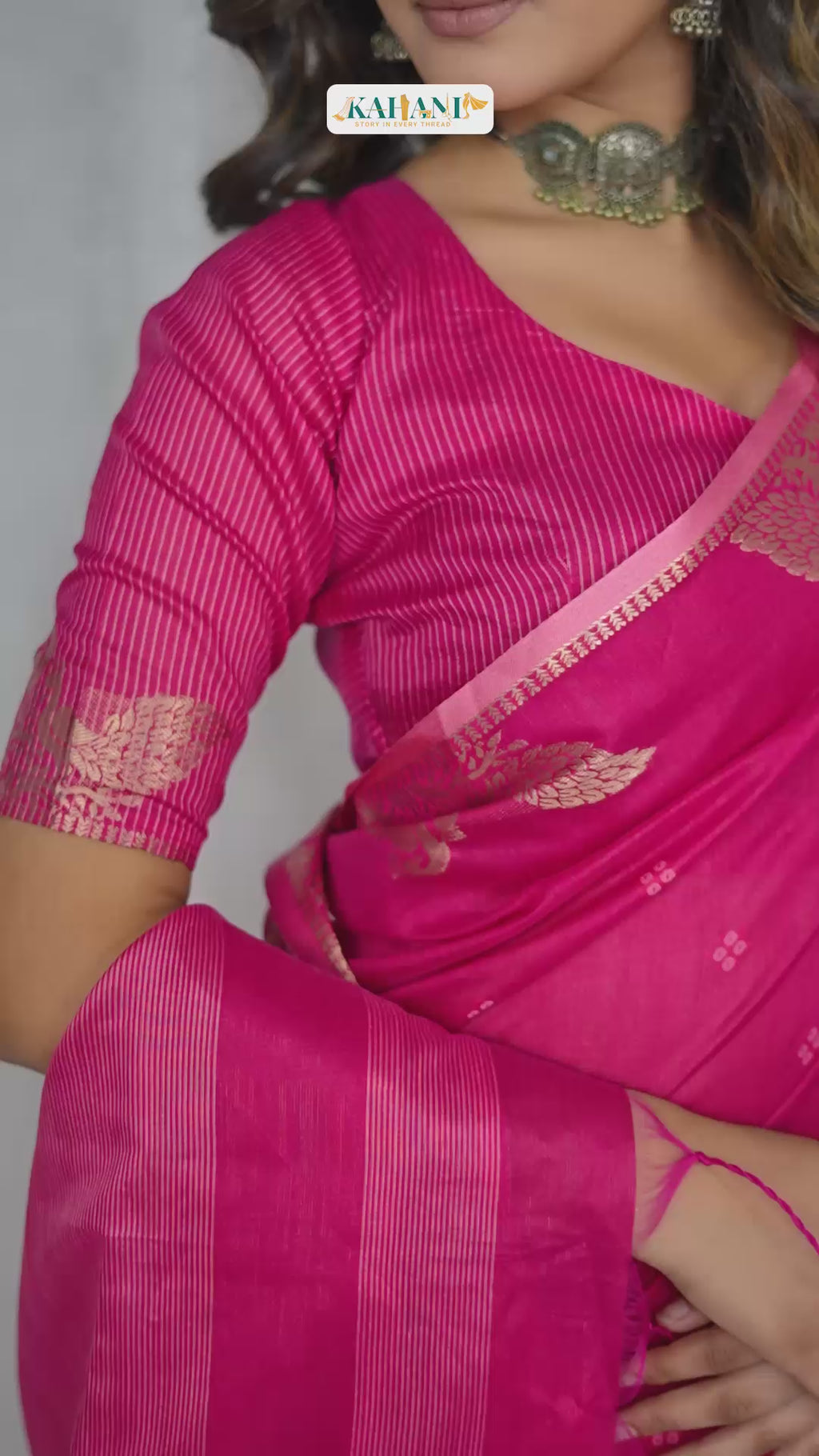 Laal Sutra Raw Silk Saree for festive elegance
